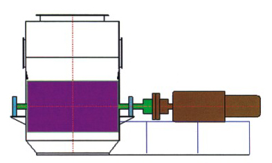 电动缓冲冲滚筒